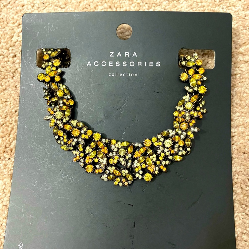 Zara jeweled necklace